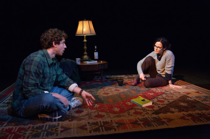 Will Hochman and Mary-Louise Parker in The Sound Inside. Photo: Jeremy Daniel