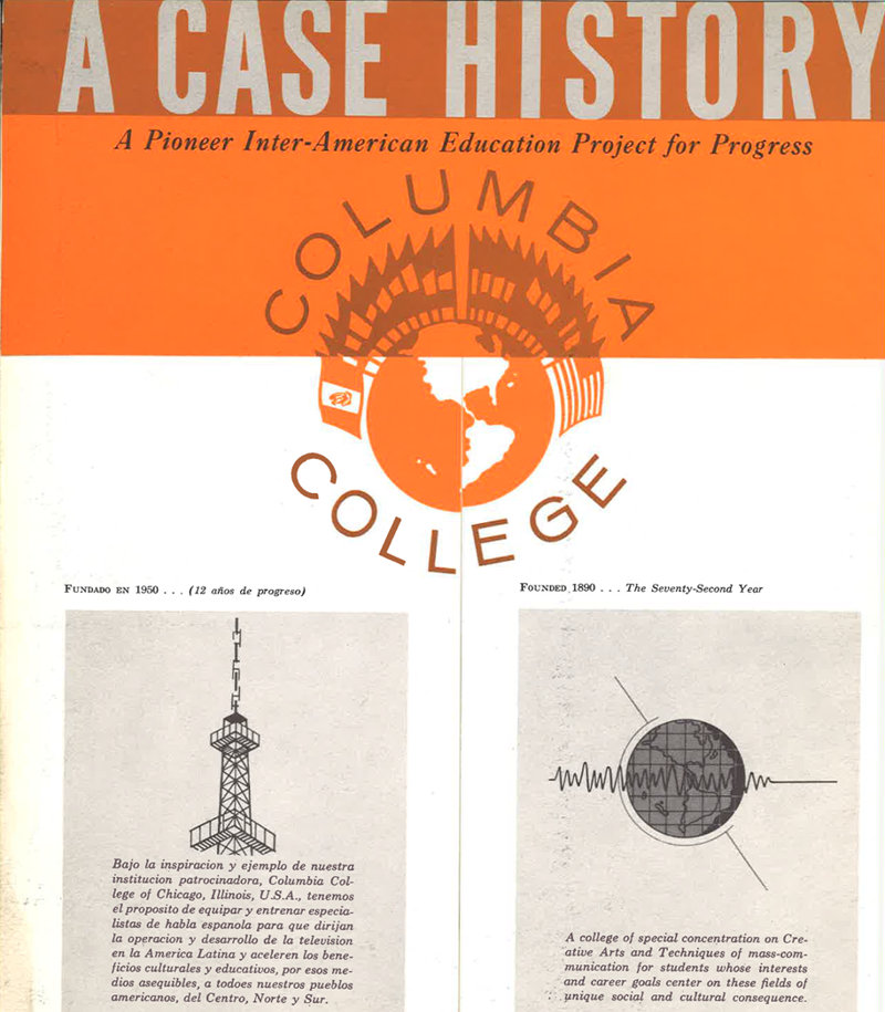 cover of Columbia College Mexico international program brochure