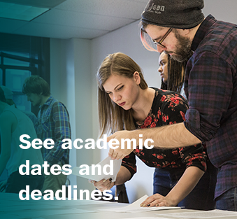 academic dates and deadlines