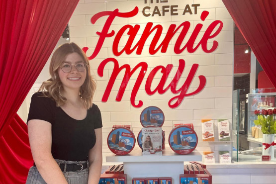 Illustration Student Creates Sweet Design for Fannie May