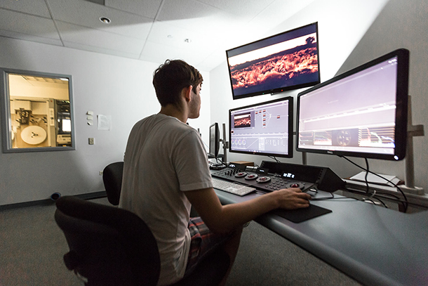 post production color machine room